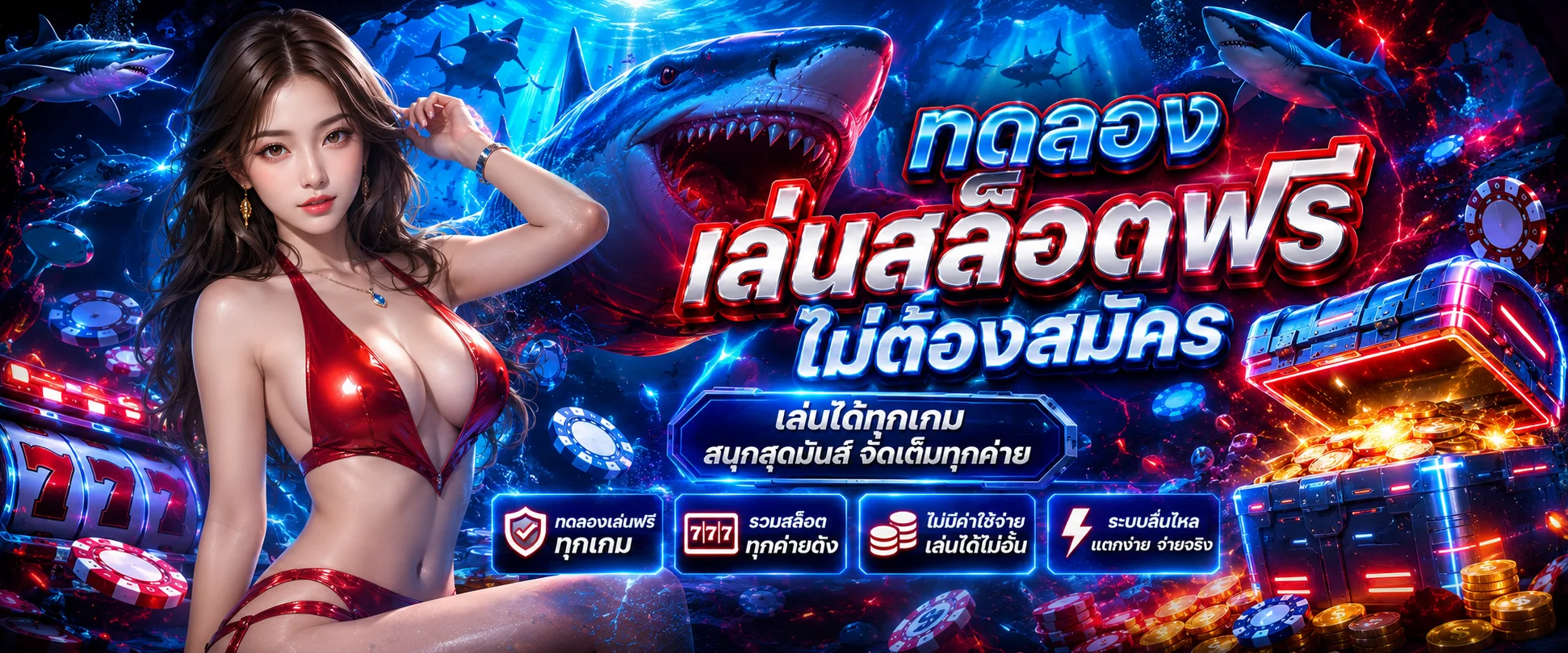 ทดลองเล่นสล็อตฟรี PARUAY789 ไม่ต้องฝากเงิน ไม่ต้องสมัครสมาชิก